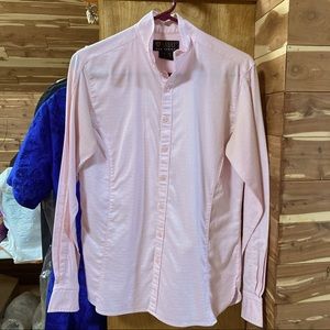 Ariat Pro Series English Button Down Show Shirt with Collar